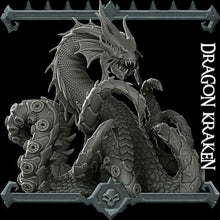 Load image into Gallery viewer, Dragon Kraken - Rocket Pig Games Wargaming DnD D&amp;D