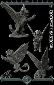 Clockwork Manticore - Rocket Pig Games Wargaming DnD D&D