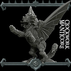 Clockwork Manticore - Rocket Pig Games Wargaming DnD D&D
