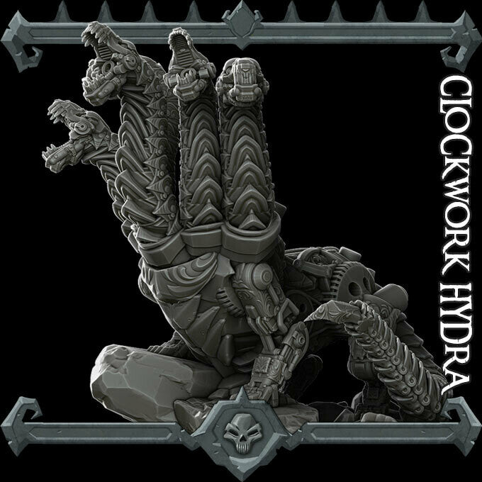 Clockwork Hydra - Rocket Pig Games Wargaming DnD D&D