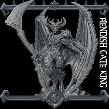 Load image into Gallery viewer, Fiendish Gate King - Rocket Pig Games Wargaming DnD D&amp;D