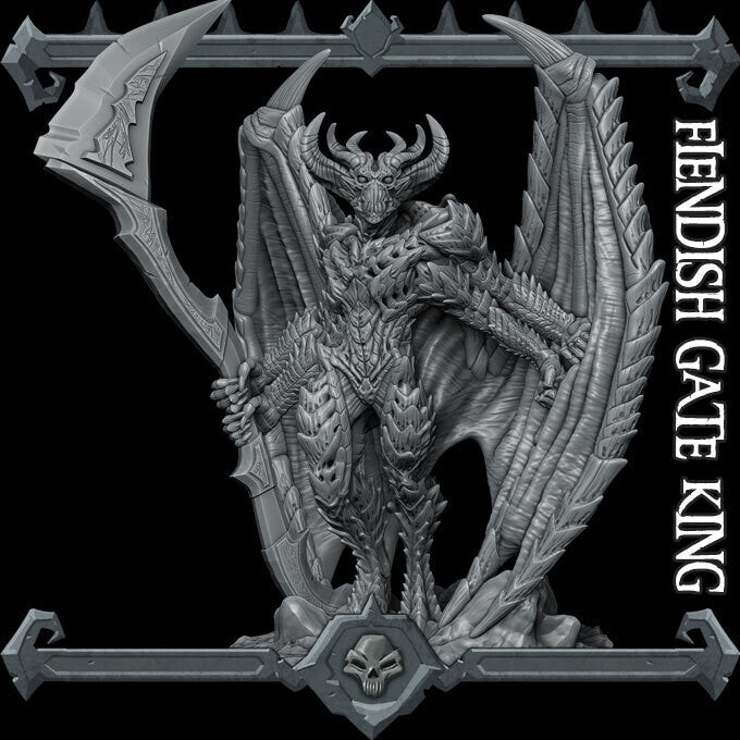 Fiendish Gate King - Rocket Pig Games Wargaming DnD D&D