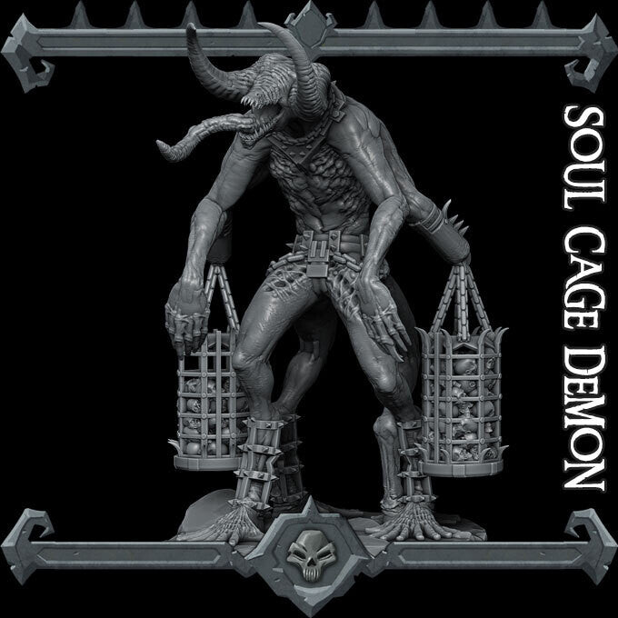 Soul Cage Demon - Rocket Pig Games Wargaming DnD D&D