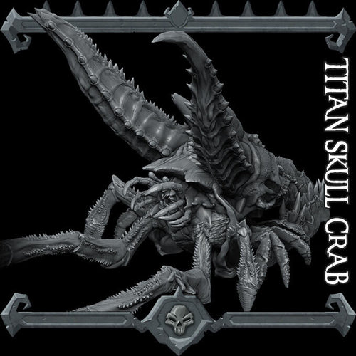 Titan Skull Crab - Rocket Pig Games Wargaming DnD D&D