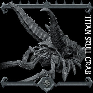 Titan Skull Crab - Rocket Pig Games Wargaming DnD D&D