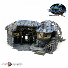 Load image into Gallery viewer, Lumber Mill - Torbridge Cull - Infinite Dimensions Terrain Wargaming D&amp;D DnD 15mm 20mm 25mm 28mm 32mm