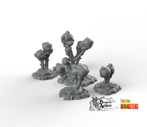 Alien Bulbs - Fantastic Plants and Rocks Vol. 2 - Print Your Monsters - Wargaming D&D DnD