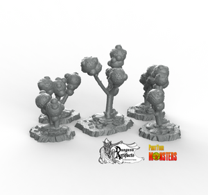 Alien Bulbs - Fantastic Plants and Rocks Vol. 2 - Print Your Monsters - Wargaming D&D DnD