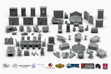 Load image into Gallery viewer, Dracul&#39;s Manor Bedroom Furnishing Set - Wargaming D&amp;D DnD Vampire Dracula