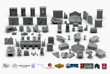 Load image into Gallery viewer, Dracul&#39;s Manor Study &amp; Library Furnishing Set - Wargaming D&amp;D DnD Vampire Dracula