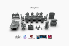 Load image into Gallery viewer, Dracul&#39;s Manor Complete Furnishing Set - Wargaming D&amp;D DnD Vampire Dracula