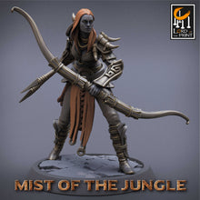Load image into Gallery viewer, Amazon Light Soldier Archer Squadron - Mist of the Jungle - Lord of the Print - Wargaming D&amp;D DnD