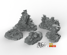 Load image into Gallery viewer, Ancient Moulds - Fantastic Plants and Rocks Vol. 2 - Print Your Monsters - Wargaming D&amp;D DnD