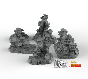 Ancient Moulds - Fantastic Plants and Rocks Vol. 2 - Print Your Monsters - Wargaming D&D DnD