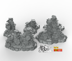 Ancient Moulds - Fantastic Plants and Rocks Vol. 2 - Print Your Monsters - Wargaming D&D DnD
