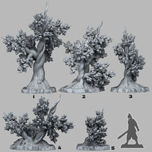 Load image into Gallery viewer, Angervine Trees - Fantastic Plants and Rocks Vol. 3 - Print Your Monsters - Wargaming D&amp;D DnD
