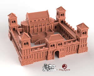 Stone City Barracks - Arkenfel - Dark Realms Terrain Wargaming D&D DnD