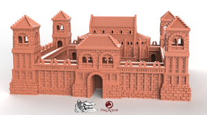 Stone City Barracks - Arkenfel - Dark Realms Terrain Wargaming D&D DnD