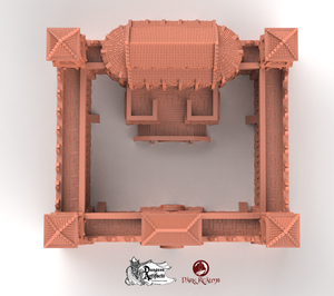 Stone City Barracks - Arkenfel - Dark Realms Terrain Wargaming D&D DnD