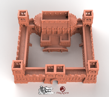 Load image into Gallery viewer, Stone City Barracks - Arkenfel - Dark Realms Terrain Wargaming D&amp;D DnD