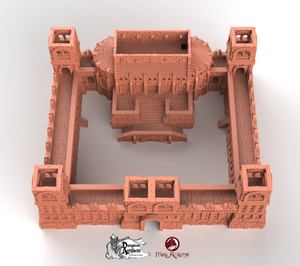 Stone City Barracks - Arkenfel - Dark Realms Terrain Wargaming D&D DnD