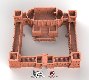 Stone City Barracks - Arkenfel - Dark Realms Terrain Wargaming D&D DnD