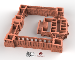 Stone City Barracks - Arkenfel - Dark Realms Terrain Wargaming D&D DnD