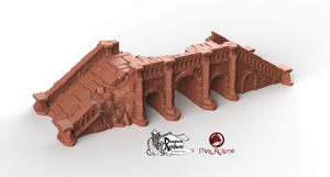 Stone City Bridge 1 Ruins - Arkenfel - Dark Realms Terrain Wargaming D&D DnD
