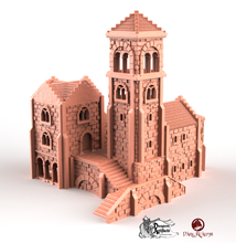 Load image into Gallery viewer, Stone City Building 6 - Arkenfel - Dark Realms Terrain Wargaming D&amp;D DnD
