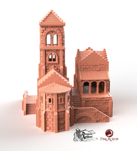 Load image into Gallery viewer, Stone City Building 6 - Arkenfel - Dark Realms Terrain Wargaming D&amp;D DnD
