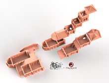 Load image into Gallery viewer, Stone City Building 6 - Arkenfel - Dark Realms Terrain Wargaming D&amp;D DnD