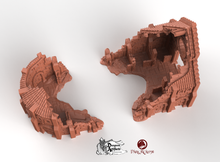 Load image into Gallery viewer, Stone City Stable Ruins - Arkenfel - Dark Realms Terrain Wargaming D&amp;D DnD