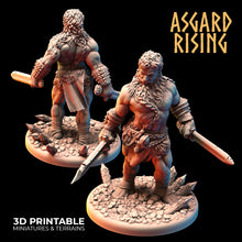 Load image into Gallery viewer, Berserker Warband Set - Asgard Rising Miniatures - Wargaming D&amp;D DnD