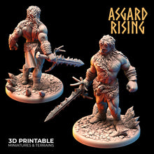 Load image into Gallery viewer, Berserker Warband Set - Asgard Rising Miniatures - Wargaming D&amp;D DnD