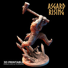 Load image into Gallery viewer, Berserker Warband Set - Asgard Rising Miniatures - Wargaming D&amp;D DnD