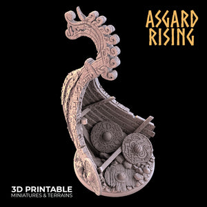 Drakkar Wreck - Asgard Rising Miniatures - Wargaming D&D DnD