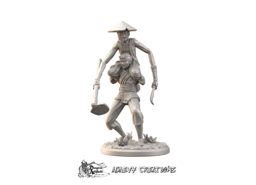 Ashinaga & Tenaga - The Yokai Encounter - Adaevy Creations Wargaming D&D DnD
