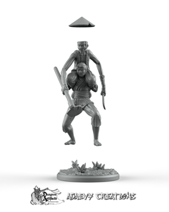 Ashinaga & Tenaga - The Yokai Encounter - Adaevy Creations Wargaming D&D DnD