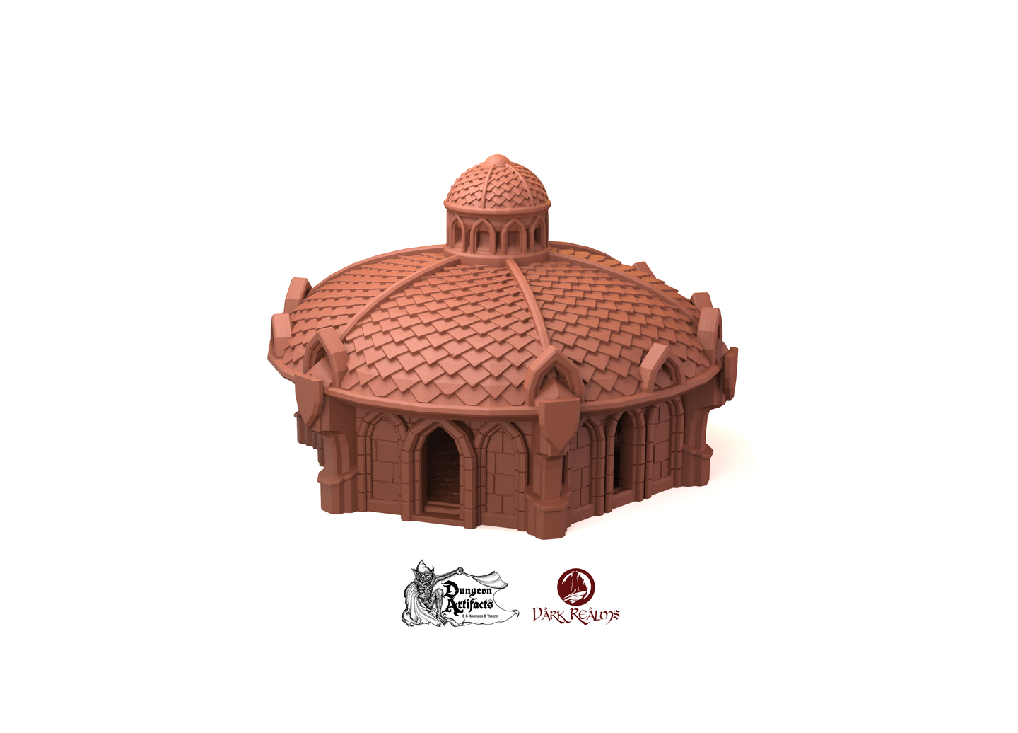 Atlantean Building 1 - Atlantis - Dark Realms Terrain Wargaming D&D DnD