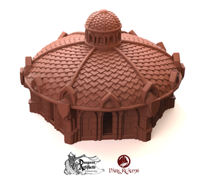 Atlantean Building 1 - Atlantis - Dark Realms Terrain Wargaming D&D DnD
