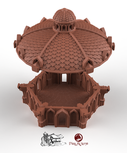 Atlantean Building 1 - Atlantis - Dark Realms Terrain Wargaming D&D DnD