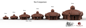 Atlantean Building 1 - Atlantis - Dark Realms Terrain Wargaming D&D DnD
