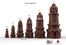 Load image into Gallery viewer, Atlantean Tower 1 - Atlantis - Dark Realms Terrain Wargaming D&amp;D DnD
