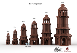 Atlantean Tower 1 - Atlantis - Dark Realms Terrain Wargaming D&D DnD