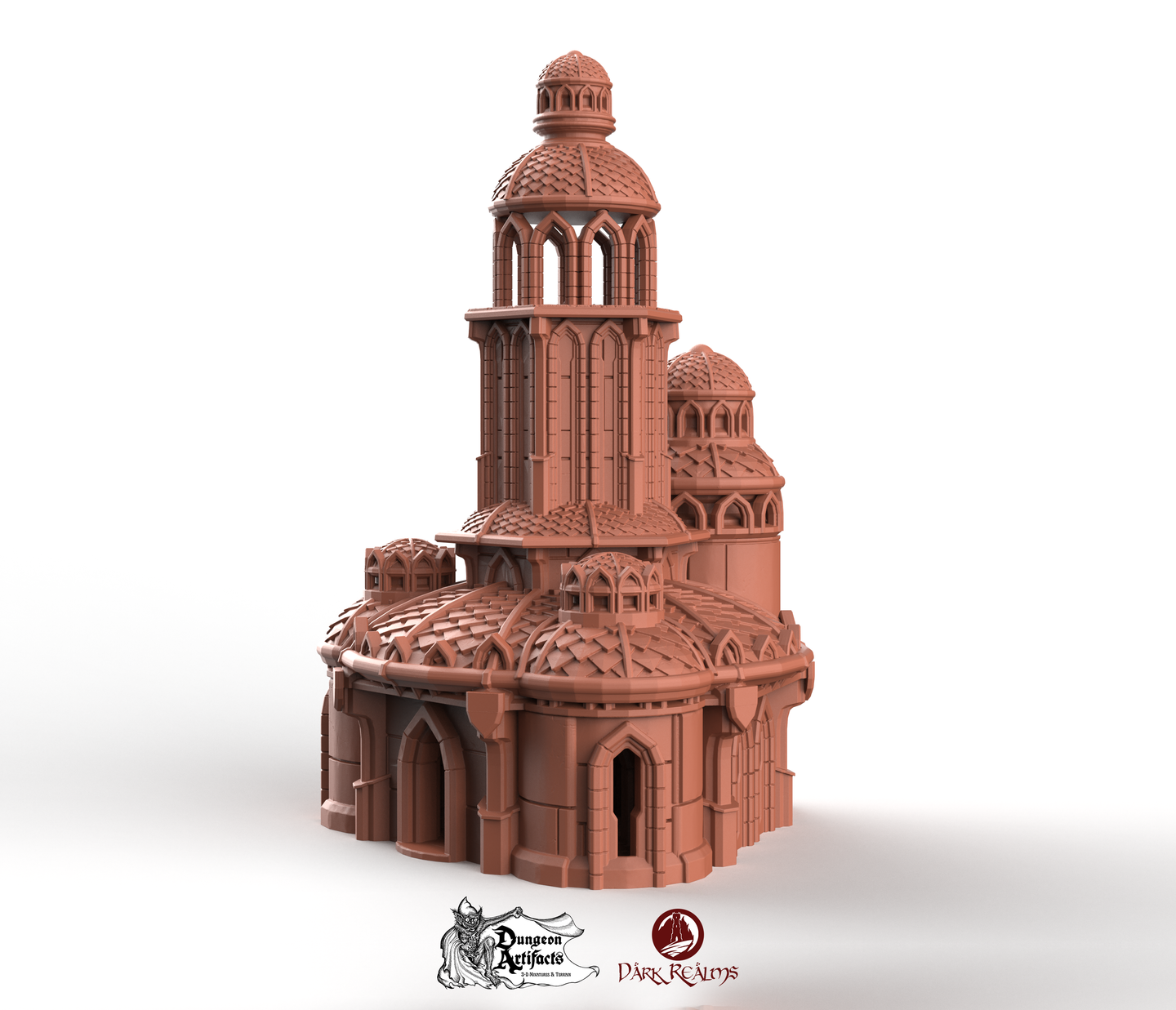 Atlantean Tower 2 - Atlantis - Dark Realms Terrain Wargaming D&D DnD