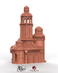 Atlantean Tower 2 - Atlantis - Dark Realms Terrain Wargaming D&D DnD