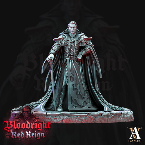 Count Vladimir Rosunescu  - Bloodright - Red Reign - Archvillain Games - Wargaming D&D DnD