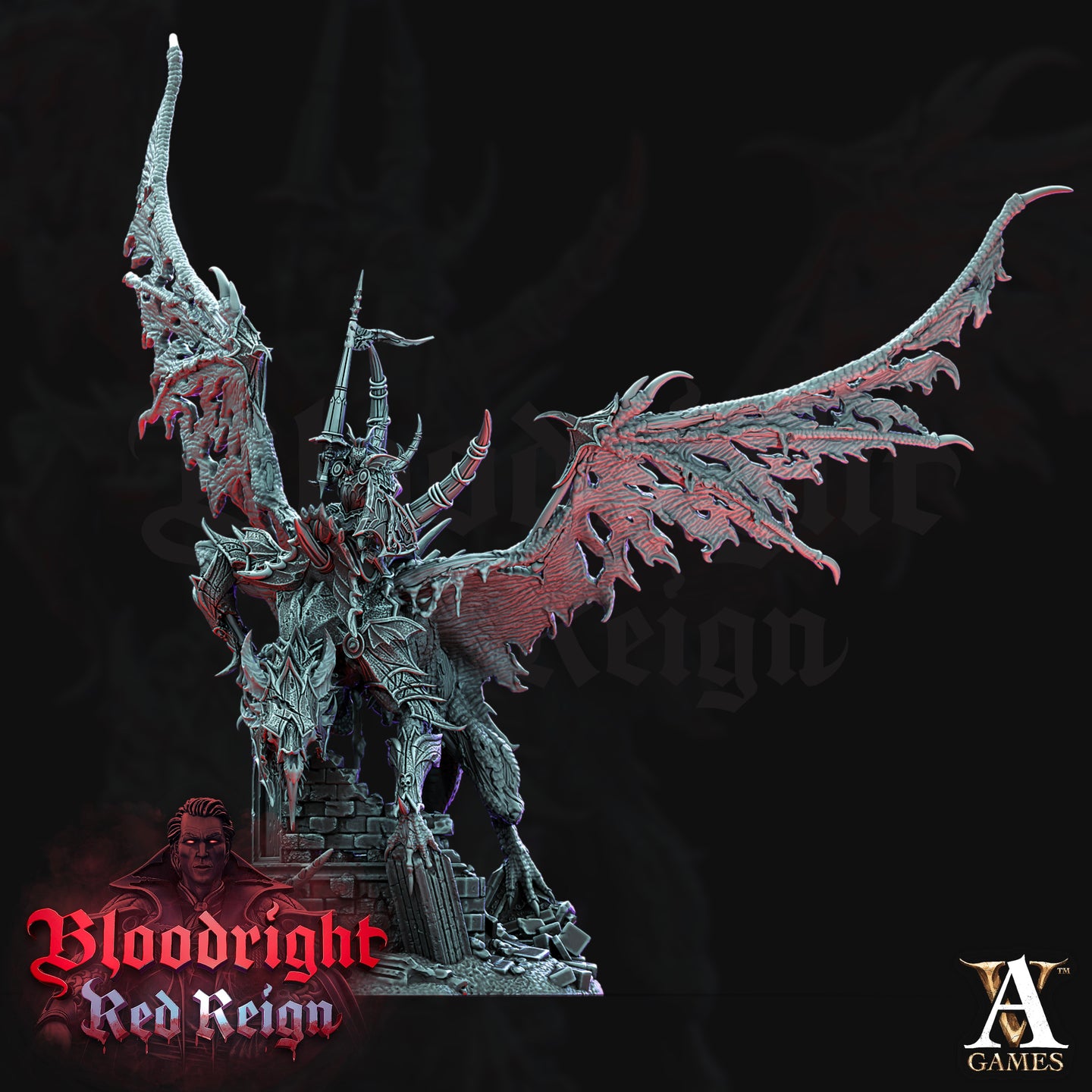 Dreadwing - Bloodright - Red Reign - Archvillain Games - Wargaming D&D DnD