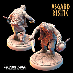 Bandit Outcast Warband Modular Set - Asgard Rising Miniatures - Wargaming D&D DnD
