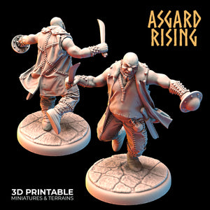 Bandit Outcast Warband Modular Set - Asgard Rising Miniatures - Wargaming D&D DnD